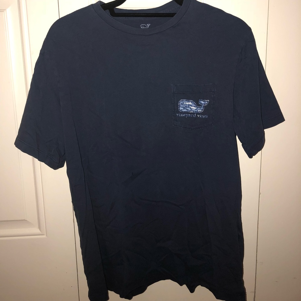 Vineyard Vines Short-Sleeved Navy Tee